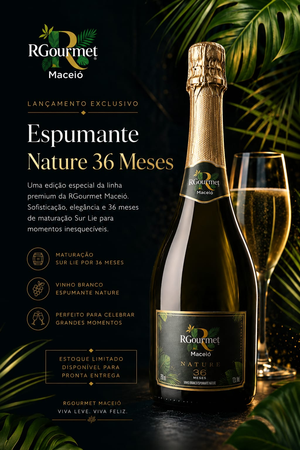 Espumante Nature 36 Meses