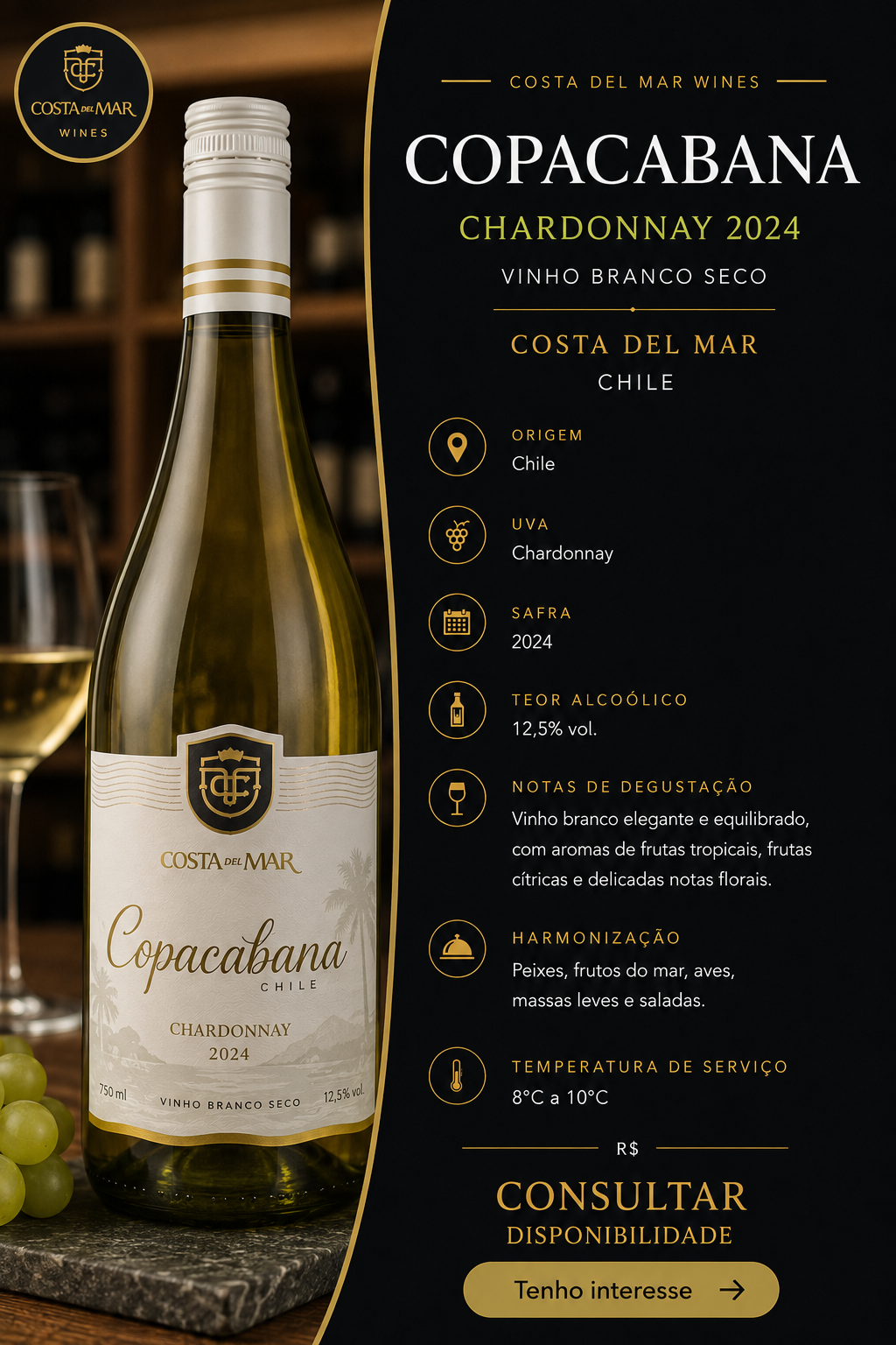 Copacabana — Chardonnay 2024