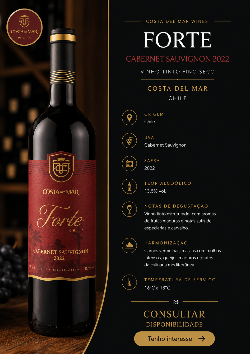 Forte — Cabernet Sauvignon 2022