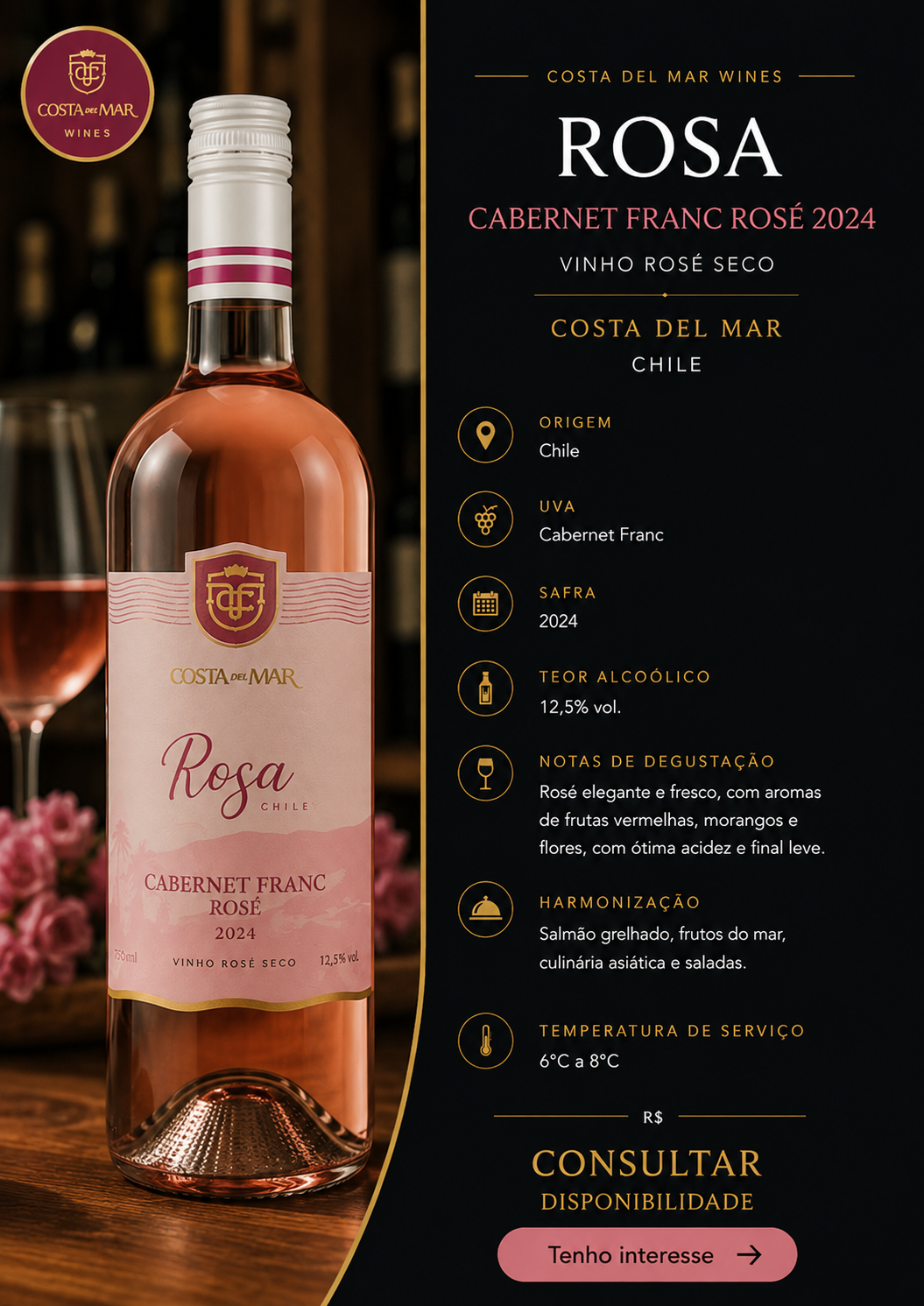 Rosa — Cabernet Franc Rosé 2024